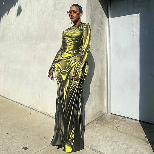 SUPER WHOLESALE | Printed Long Dress