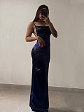SUPER WHOLESALE | Wave Side Maxi Dress