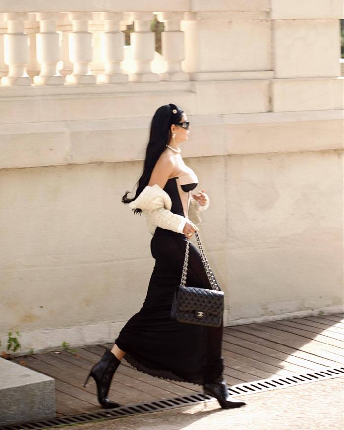 SUPER WHOLESALE | Strapless Long Dress Two-piece Set.