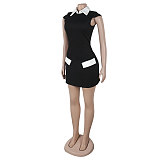 SUPER WHOLESALE | Front Pockets Bodycon Mini Dress