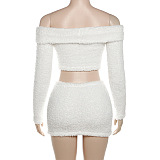 SUPER WHOLESALE | Teddy Skirt Set