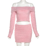 SUPER WHOLESALE | Teddy Skirt Set