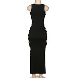 SUPER WHOLESALE | Cut-out Sexy Tanks Dress