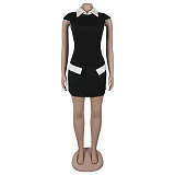 SUPER WHOLESALE | Front Pockets Bodycon Mini Dress