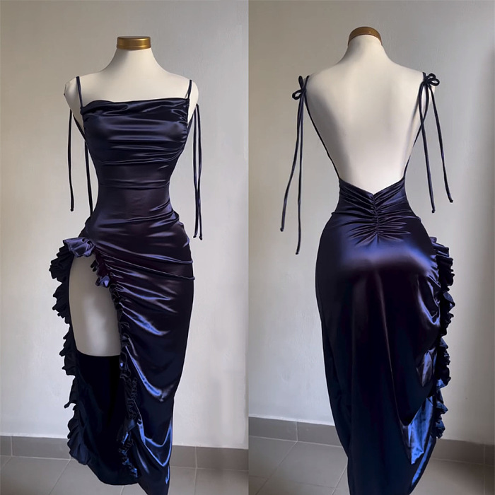 SUPER WHOLESALE | Wave Side Maxi Dress