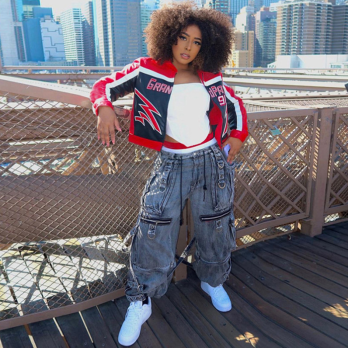 SUPER WHOLESALE | Leather GRAND PARK Jacket Top