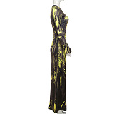 SUPER WHOLESALE | Printed Long Dress