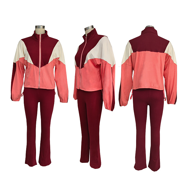 SUPER WHOLESALE | Color Block Tracking Suit