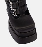 SUPER WHOLESALE | Double Platforms Chunky High Heel Pumps