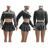 SUPER WHOLESALE | Vintage-style Skirt Set (with Safety Shorts)