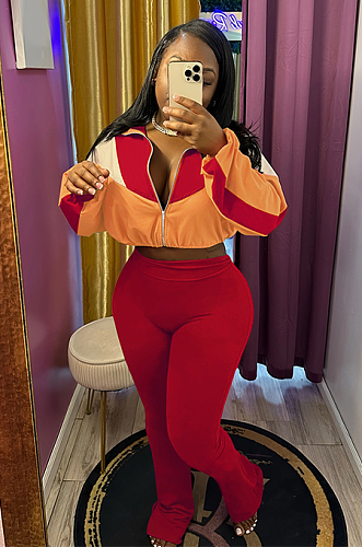 SUPER WHOLESALE | Color Block Tracking Suit