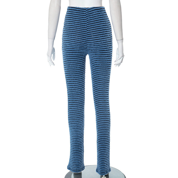 SUPER WHOLESALE |Special Fabric High-waisted Butt-lifting Slim-fit Casual Pants