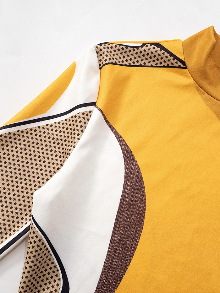 SUPER WHOLESALE | Color-block Legging Suit