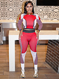 SUPER WHOLESALE | Color-block Legging Suit