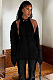 SUPER WHOLESALE | Long sleeve halter backless shrug 2 piece mini dress