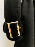 SUPER WHOLESALE | Woolen Tied-waist Trench Coat