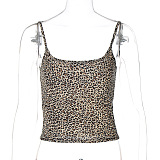 SUPER WHOLESALE |Crop Strapless Tube Top Leopard