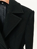 SUPER WHOLESALE | Woolen Tied-waist Trench Coat