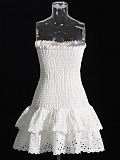 SUPER WHOLESALE | Georgiana broderie-anglaise off-shoulder mini dress