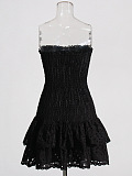 SUPER WHOLESALE | Georgiana broderie-anglaise off-shoulder mini dress