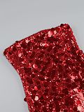 SUPER WHOLESALE | Strapless Sequin Bodycon Dress – Elegant High-End Evening Gown