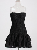 SUPER WHOLESALE | Georgiana broderie-anglaise off-shoulder mini dress