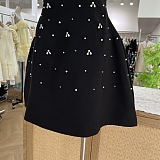 SUPER WHOLESALE | Melisande black embellished mini dress