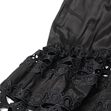 SUPER WHOLESALE | Hollow-out Off-Shoulder Long Dress