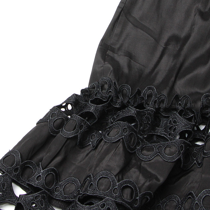 SUPER WHOLESALE | Hollow-out Off-Shoulder Long Dress