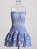 SUPER WHOLESALE | Georgiana broderie-anglaise off-shoulder mini dress