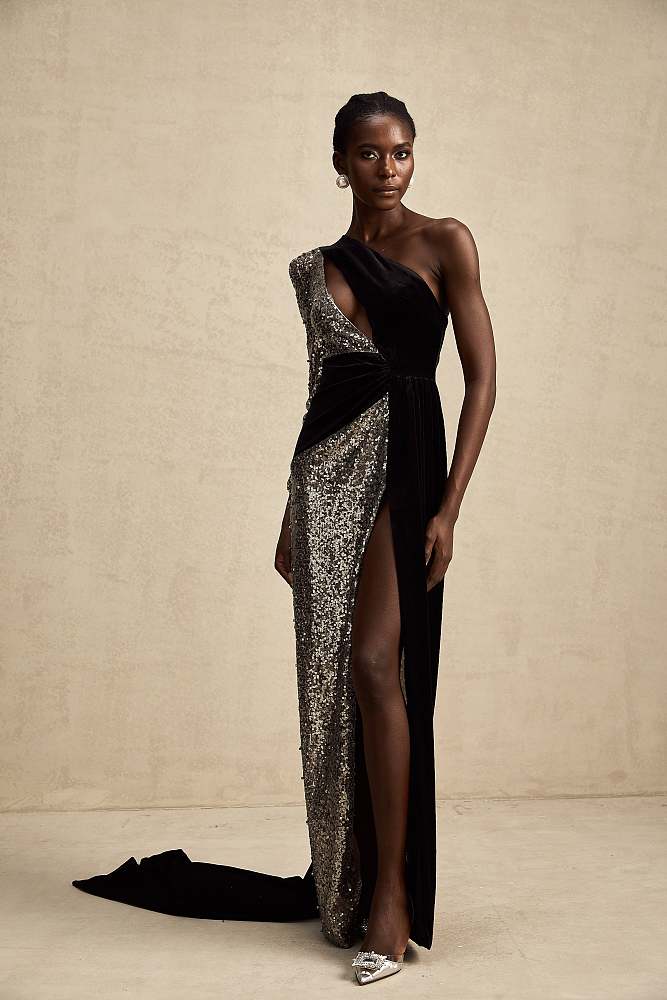 Sequins Evening Gown