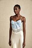 SUPER WHOLESALE | Lisette lace-trim Panelled Maxi Dress