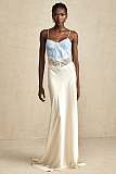 SUPER WHOLESALE | Lisette lace-trim Panelled Maxi Dress