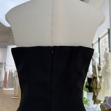 SUPER WHOLESALE | Melisande black embellished mini dress