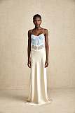 SUPER WHOLESALE | Lisette lace-trim Panelled Maxi Dress