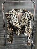 SUPER WHOLESALE | Lucie leopard-print faux-fur jacket