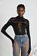 SUPER WHOLESALE |long-sleeved cut-out bodysuit