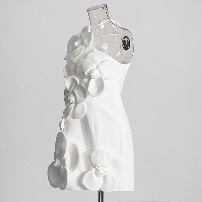 SUPER WHOLESALE | floral off-shoulder mini dress