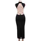 SUPER WHOLESALE |  Sexy Backless Bow Tie Dress for Women