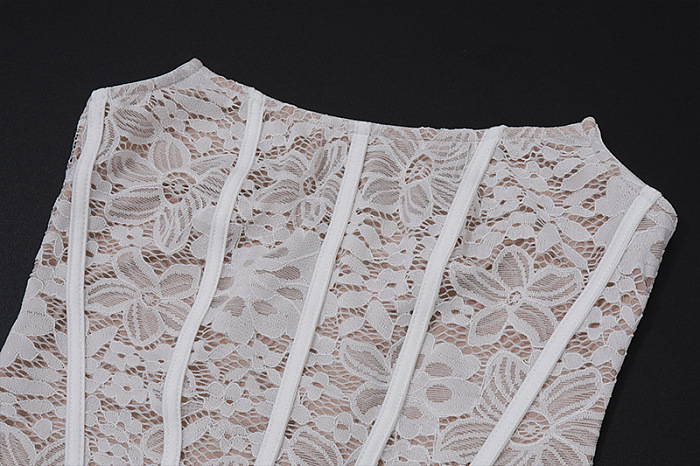 SUPER WHOLESALE |   Sexy Lace Off-Shoulder Bodycon Dress