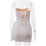 SUPER WHOLESALE |   Sexy Lace Off-Shoulder Bodycon Dress