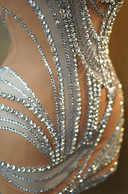 SUPER WHOLESALE |   Halter Neck Mesh Fitted Evening Dress