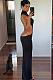 SUPER WHOLESALE |  Sexy Backless Bow Tie Dress for Women