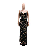 SUPER WHOLESALE |  Women's Sensual V-Neck Strapless Dress