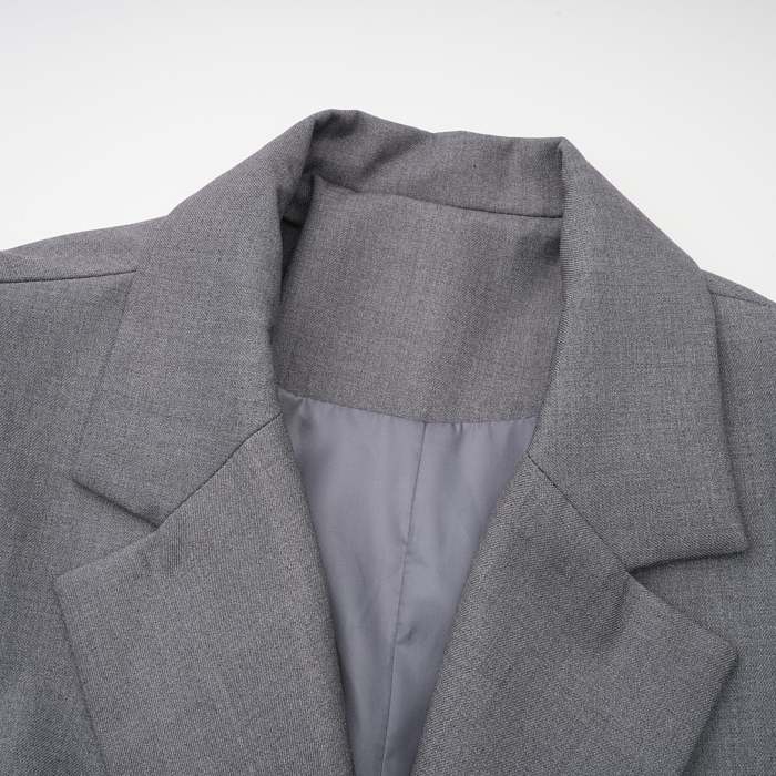 SUPER WHOLESALE |belted-waist blazer