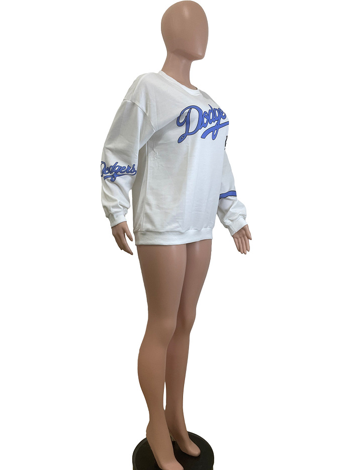 SUPER WHOLESALE | Printed Oversize Sweater