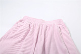 SUPER WHOLESALE | High-Waisted Loose Straight-Leg Casual Pants