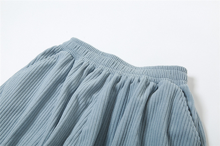 SUPER WHOLESALE | High-Waisted Loose Straight-Leg Casual Pants