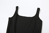 SUPER WHOLESALE | Slim-Fit Backless Spaghetti Strap Mini Skirt Fashionable Peplum Leopard Print Dress