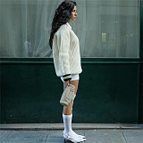 SUPER WHOLESALE | Long Sleeve Sweater Fashion Color-Block Casual Knit Top
